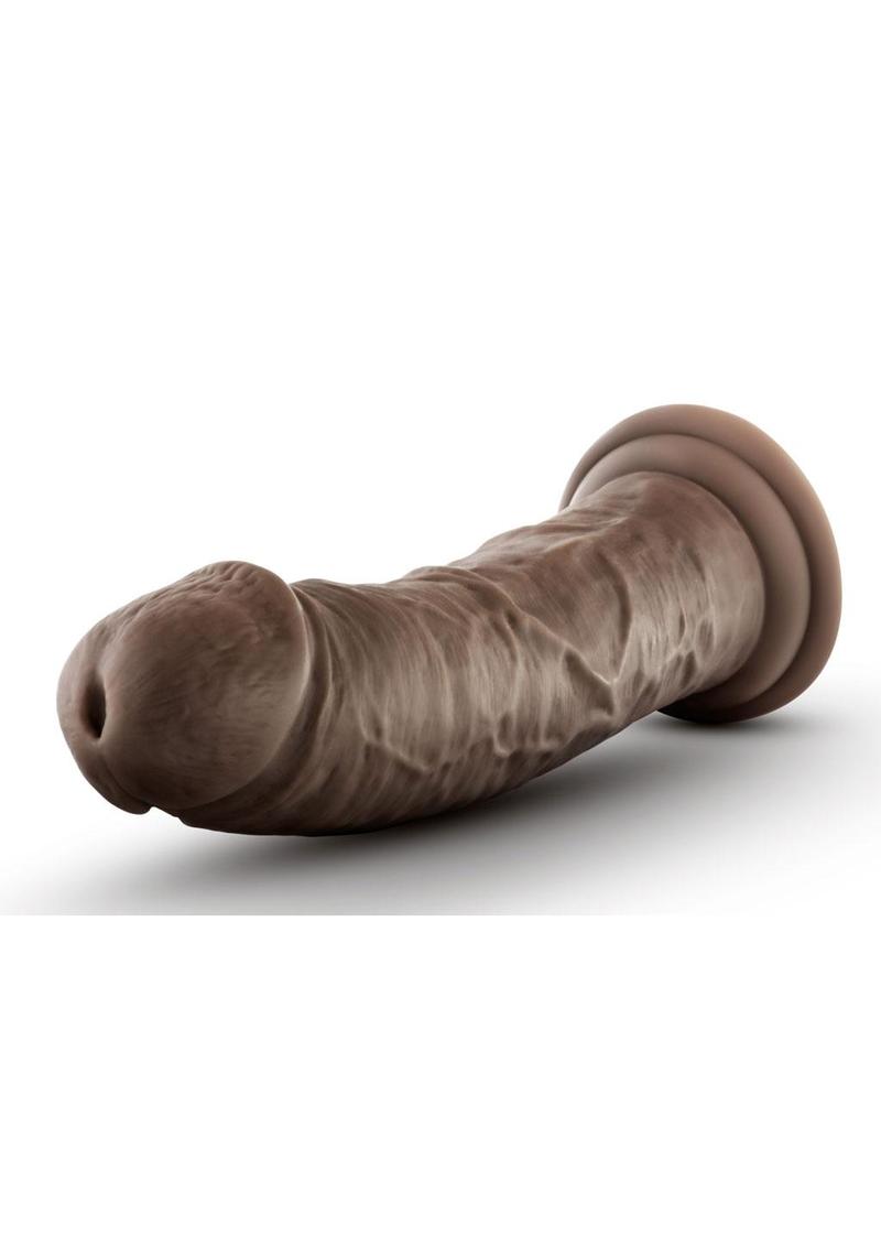 Dr Skin Glide Dildo 8" Chocolate