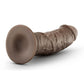 Dr Skin Glide Dildo 8" Chocolate