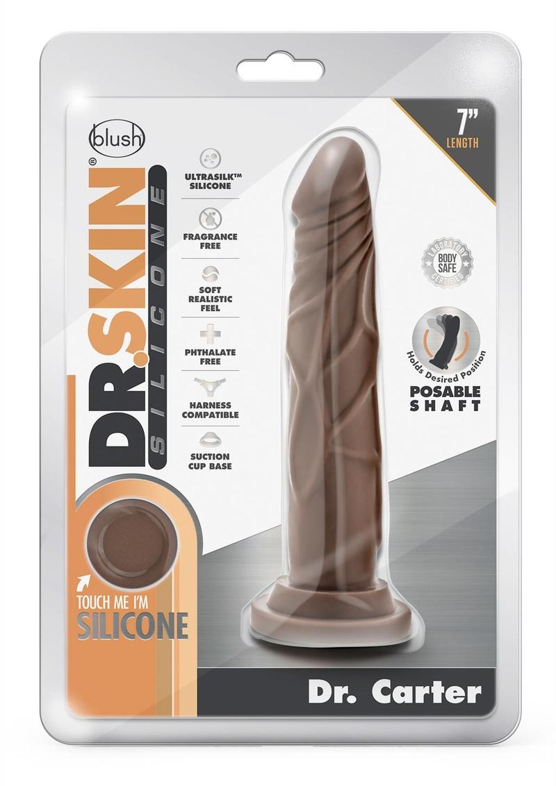 Dr Skin Silicone Dr Carter 7" Chocolate