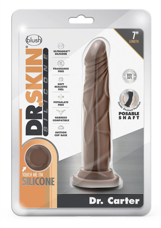Dr Skin Silicone Dr Carter 7" Chocolate