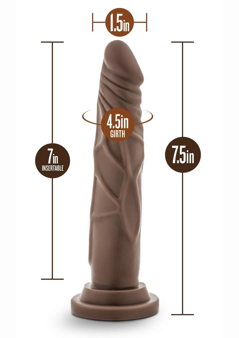 Dr Skin Silicone Dr Carter 7" Chocolate