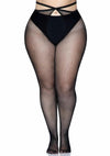 Leg Avenue Crotchless Tights Strappy
