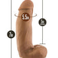 Dr Skin Silic Dr Samuel 7" Dildo Mocha