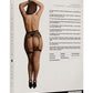 Le Desir Striped Fishnet Garter