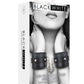 Ouch! Bonded leather cuffs