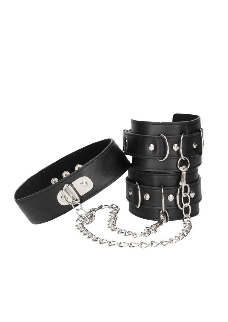 Ouch! Bonded leather collar