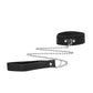 Ouch Velcro Collar Leash Hand Cuffs Blk