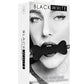Ouch Silicone Bone Gag Black