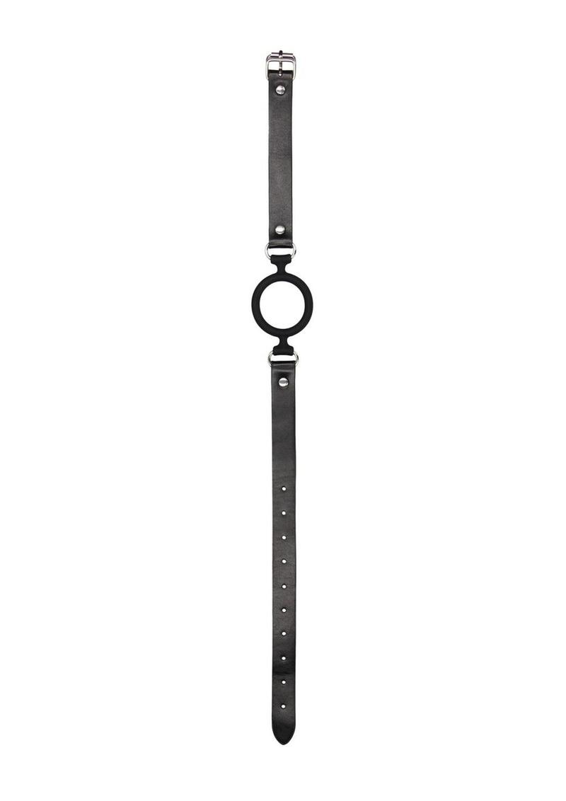 Ouch Silicone Ring Gag Black