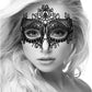 Ouch Lace Eye Mask Queen Black