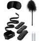 Ouch Bed Bindings Restraint Kit Black