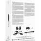 Ouch Bed Post Bindings Restraint Kit Blk