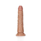 Realrock Slim Dildo Without Balls 6" Tan
