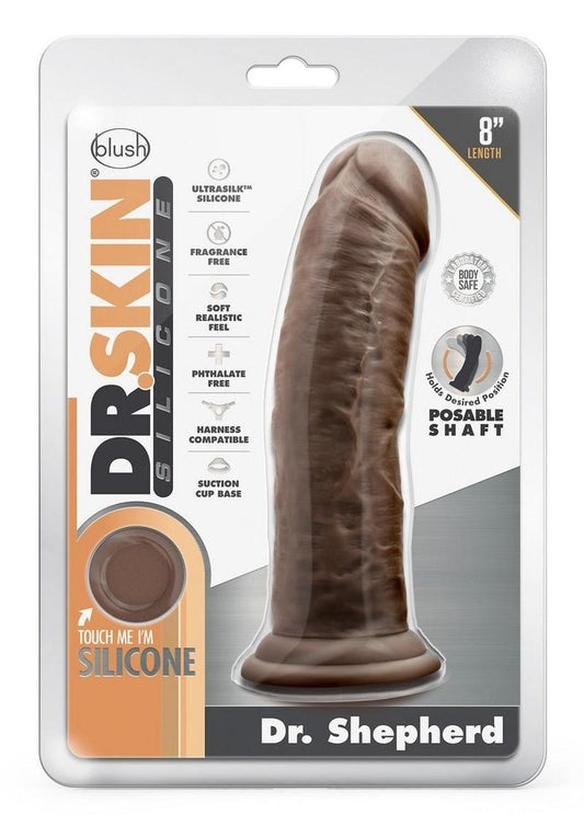 Dr Skin Silicone Dr Shepherd 8" Chocolat