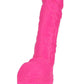 Neo Dual Density Dildo 9' Neon Pink
