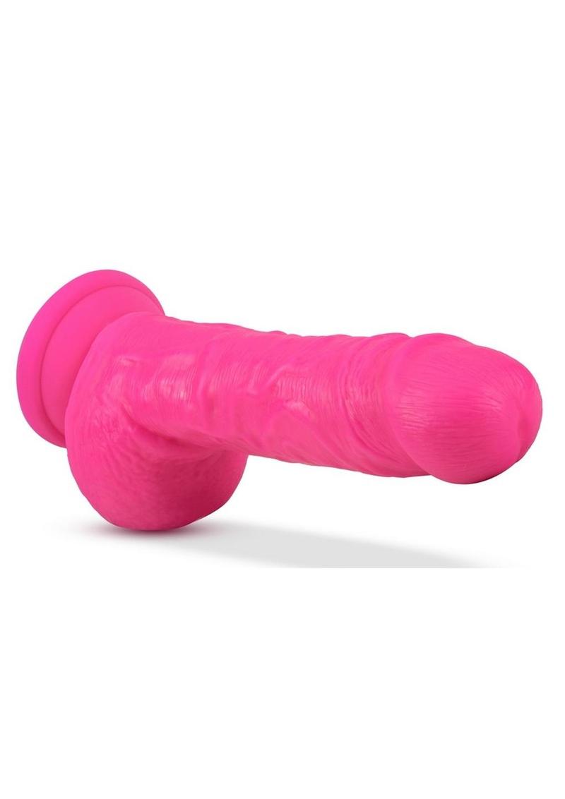 Neo Dual Density Dildo 9' Neon Pink