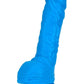 Neo Dual Density Dildo 9' Neon Blue