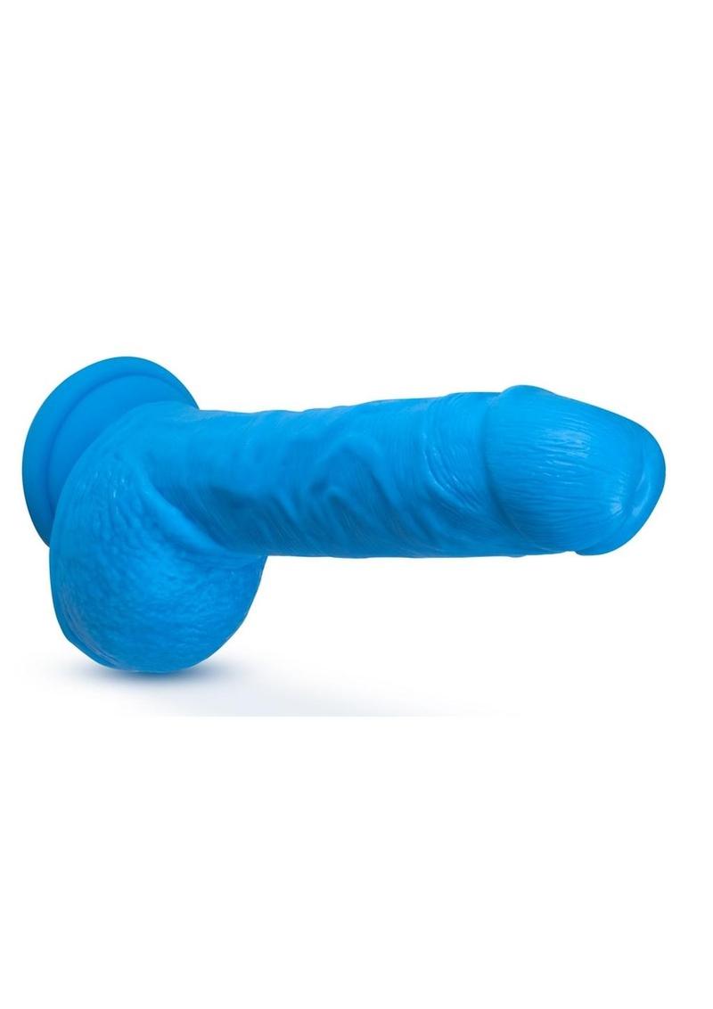 Neo Dual Density Dildo 9' Neon Blue