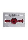 S&m Amor Ball Gag Red/black