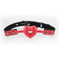 S&m Amor Ball Gag Red/black