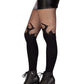 Opaque Flame Tight Fishnet Top Os Black
