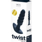 Twist Recharge Anal Plug Black