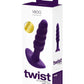Twist Recharge Anal Plug Perfect Purple