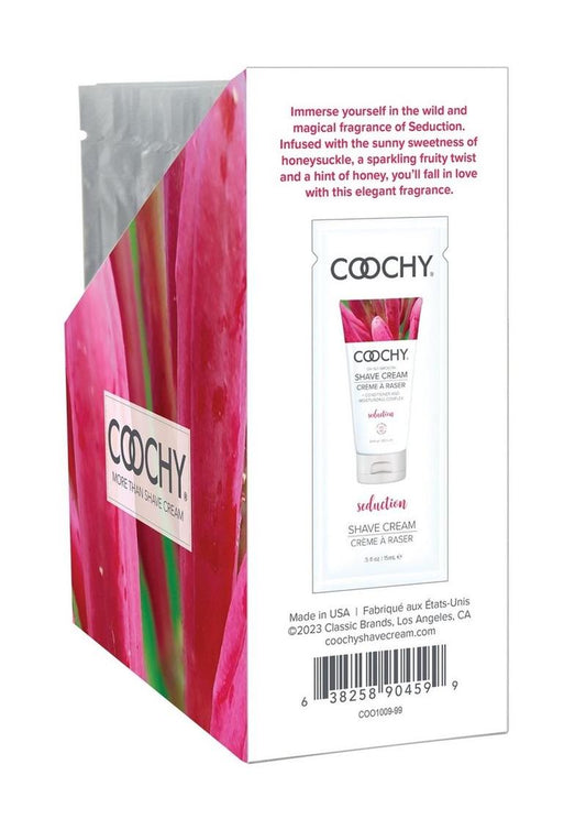Coochy Shave Seduction Foil 24/disp
