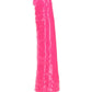 Realrock Slim Dildo 6" Gitd Pink