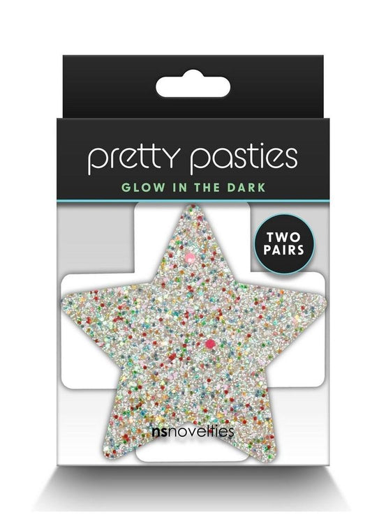 Prety Pasties Star N Cross Gitd