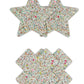 Prety Pasties Star N Cross Gitd