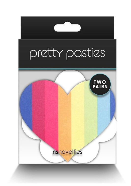 Prety Pasties Pride Heart N Flower