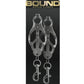 Bound Nipple Clamps C3 Gunmetal