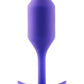 B-vibe Snug Plug 2 Purple