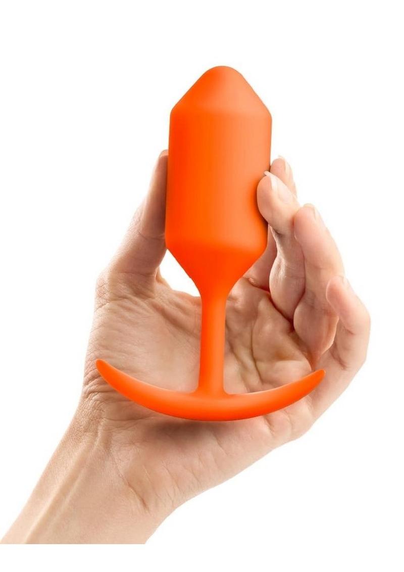 B-vibe Snug Plug 3 Orange