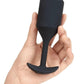 B-vibe Vibrating Snug Plug 4 Black