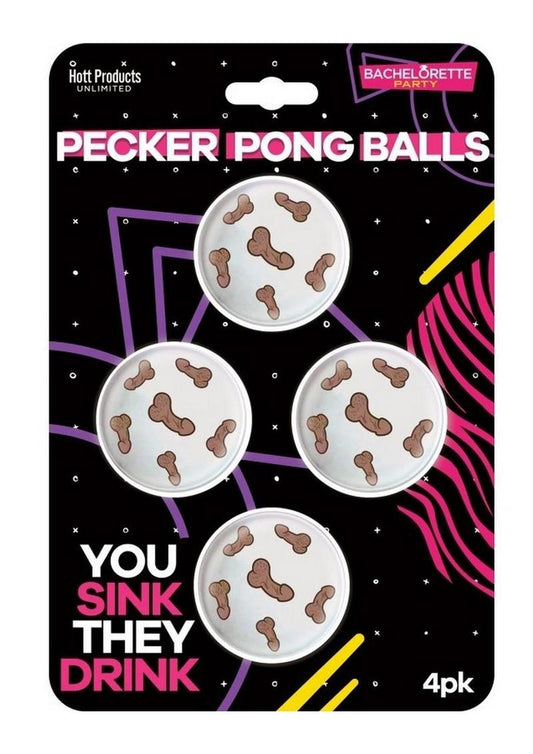 Pecker Pong Balls