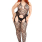 Seamless Heart Suspend Body 1x/2x Blk