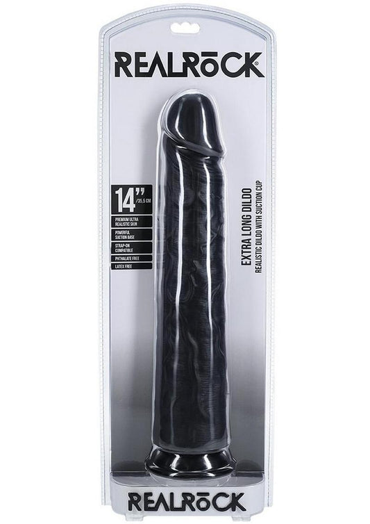 Realrock Xl Straight 14" Black