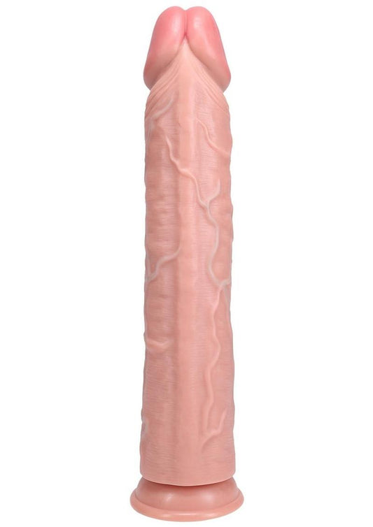 Realrock Xl Straight 14" Flesh