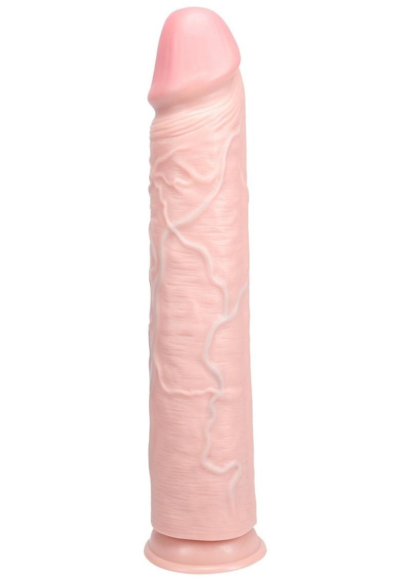 Realrock Xl Straight 15" Flesh