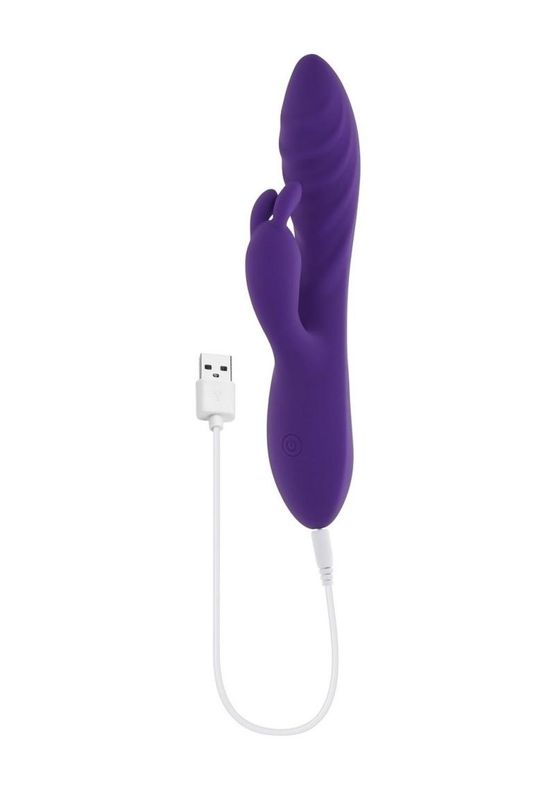 Wavy Rabbit Purple