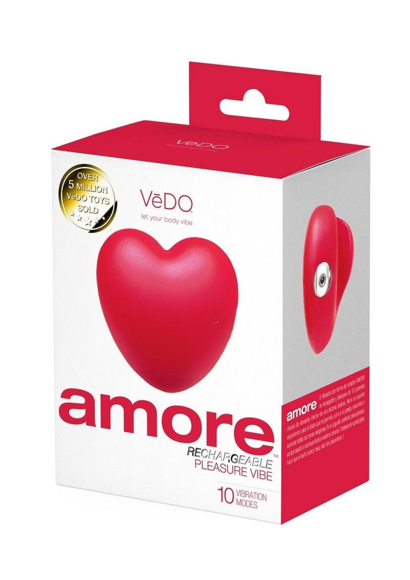 Amore Recharge Pleasure Vibe Red