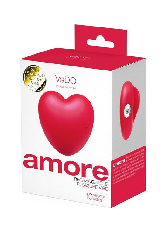 Amore Recharge Pleasure Vibe Red