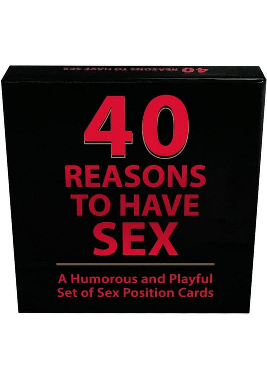 40 Reason To Have Sex