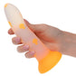 Glow Stick Mushroom Dildo Orange