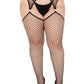 Indust Stocking Oring Garter 1x-2x Blk