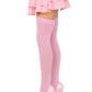 Nylon Over The Knee Os Pink