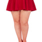 Spandex Indust Net Tights 1x-2x Red