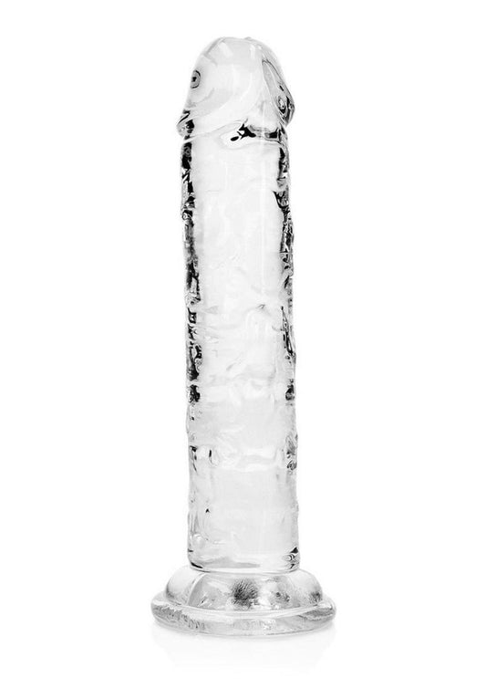 Realrock Straight Without Balls 6" Clr